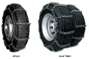 Trygg - Heavy Truck Chain | Studded Cross Chain (8mm - 5/16") Tire Sizes: 12:00-20 12R-24.5 11:00-22
