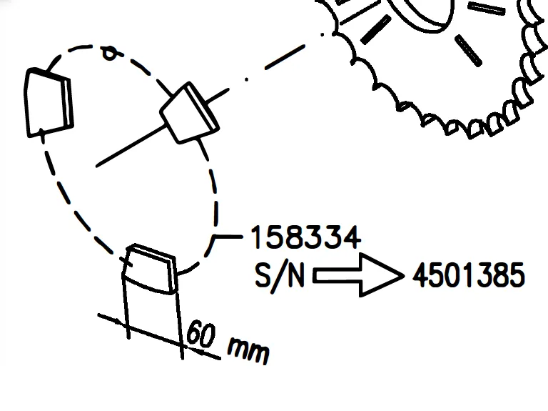 [158334] Norse - Clutch Pads, 60mm (Set of 3) [158334]
