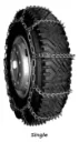 Trygg - Heavy Truck Chain | Studded Super Singles (8mm - 5/16") Tire Size: 455/55-22.5