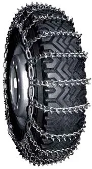 Trygg - Heavy Truck Chain | Studded Cross Chain | 2-Link Spacing (8mm - 5/16") Tire Size: 11R-24.5