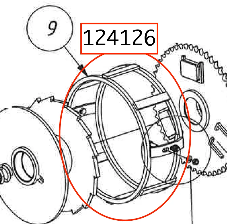 [124126] Norse - Wire Rope Cage | Model 250/2501 [124126]